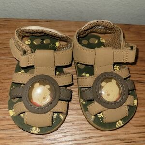 Winnie The Pooh Sandals Size 2 Months, Baby